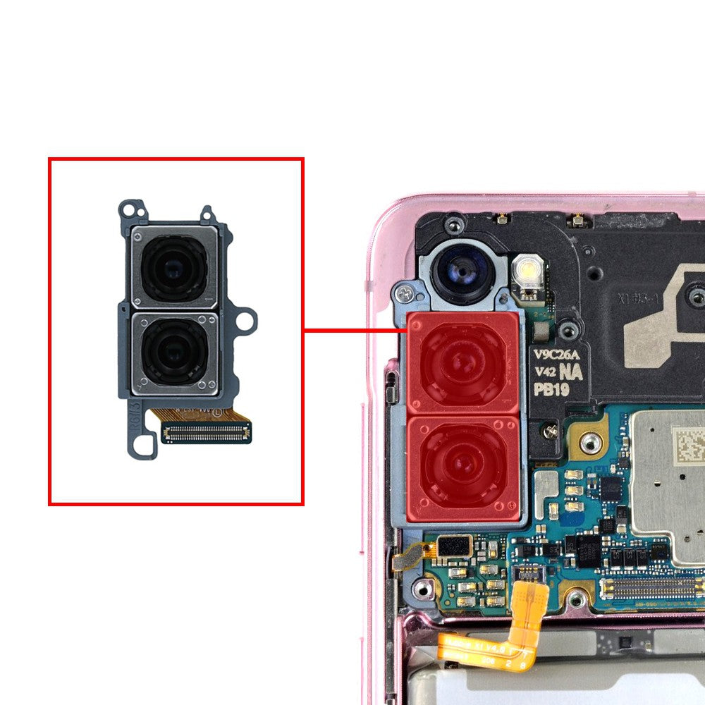 Rear Camera (12MP Wide) for Samsung Galaxy S20 (Purple) Rear Camera (12MP Wide) for Samsung Galaxy S20 (Purple)